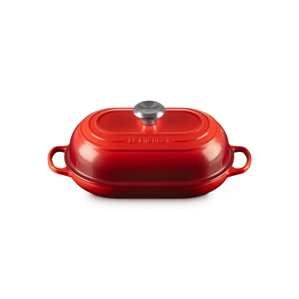 Le Creuset Signature 11.5" Oval Bread Oven | Cerise