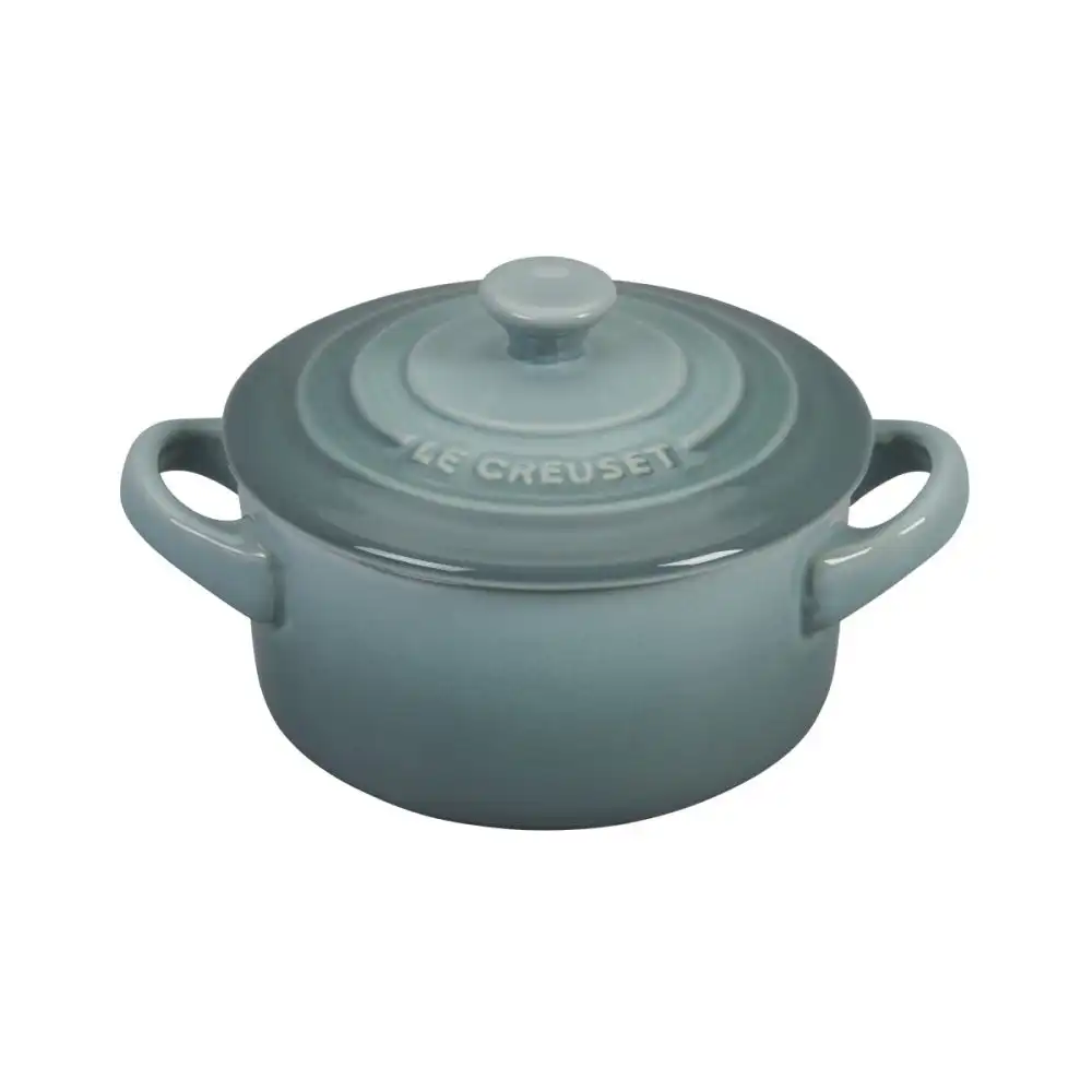 Le Creuset 8oz Round Mini Cocotte | Sea Salt