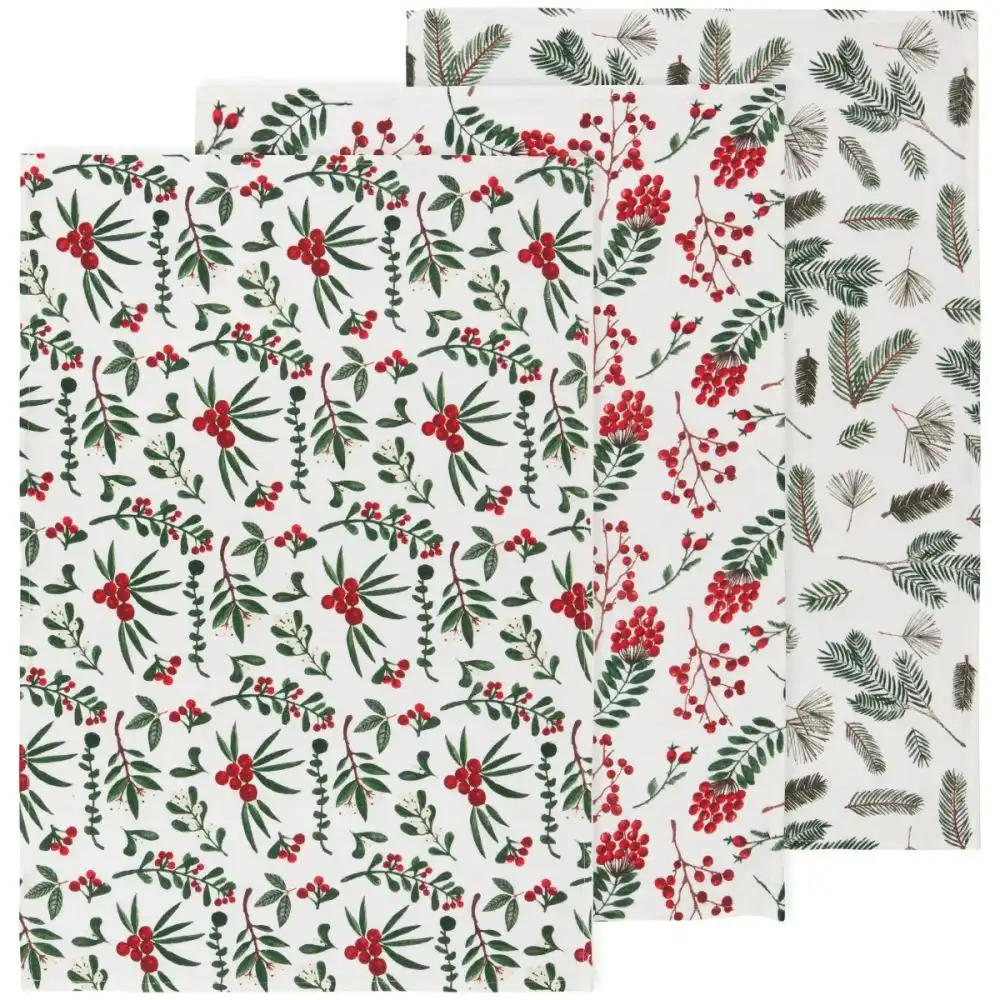 Now Designs by Danica Floursack Dishtowels (Set of 2) | Winterberry