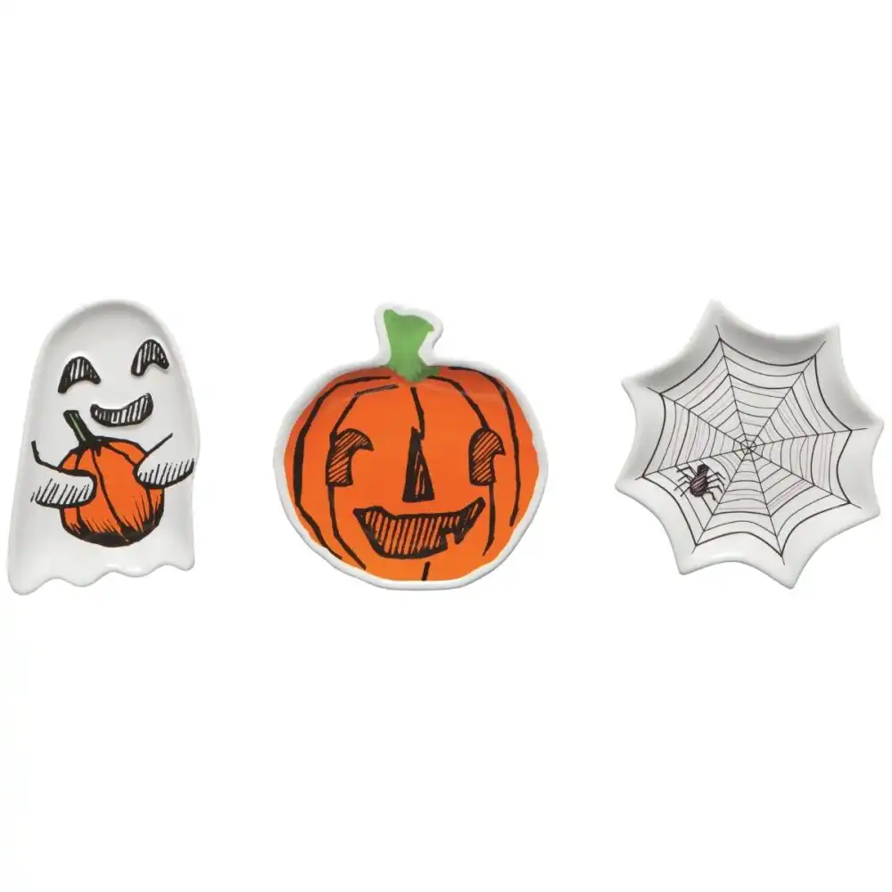 Danica Jubilee 9" x 6.75" Shaped Dishes (Set of 3) | Spooktacular