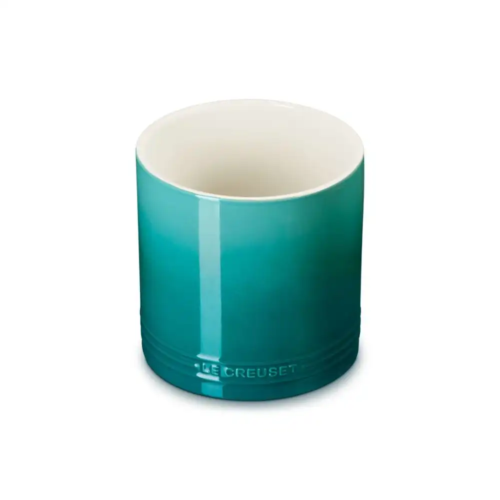 Alternative view of Le Creuset Signature 2.7 Qt. Utensil Crock | Blue Riviera
