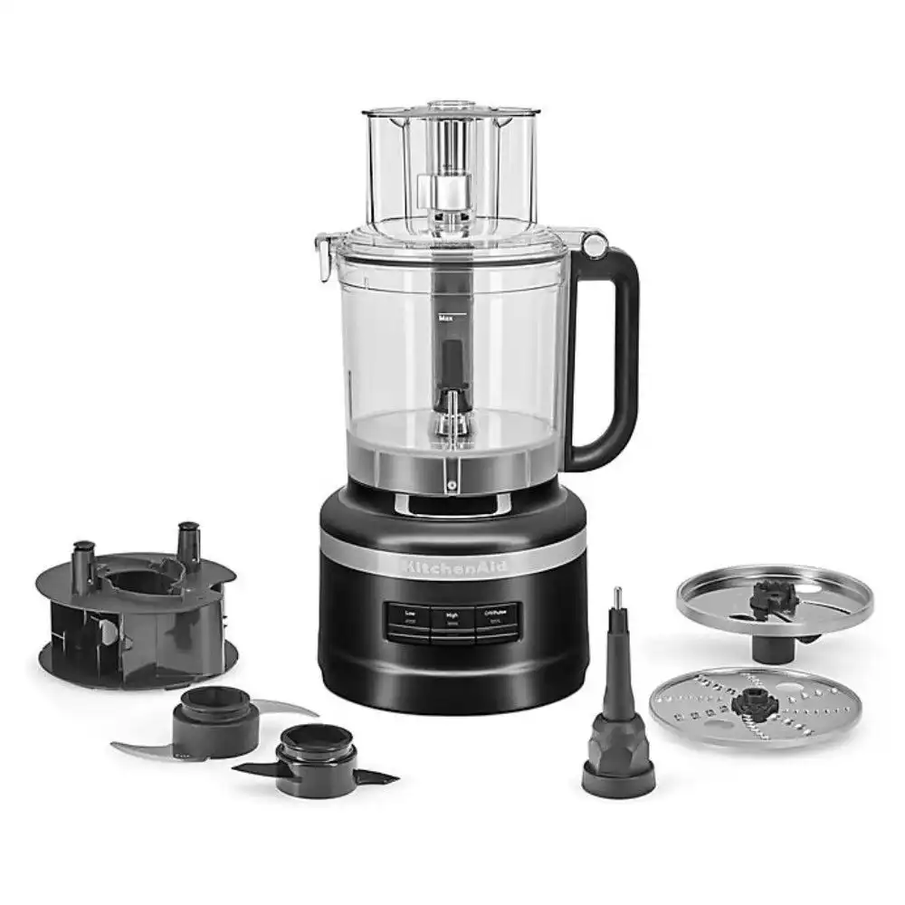 Alternative view of KitchenAid 13-Cup Food Processor | Black Matte