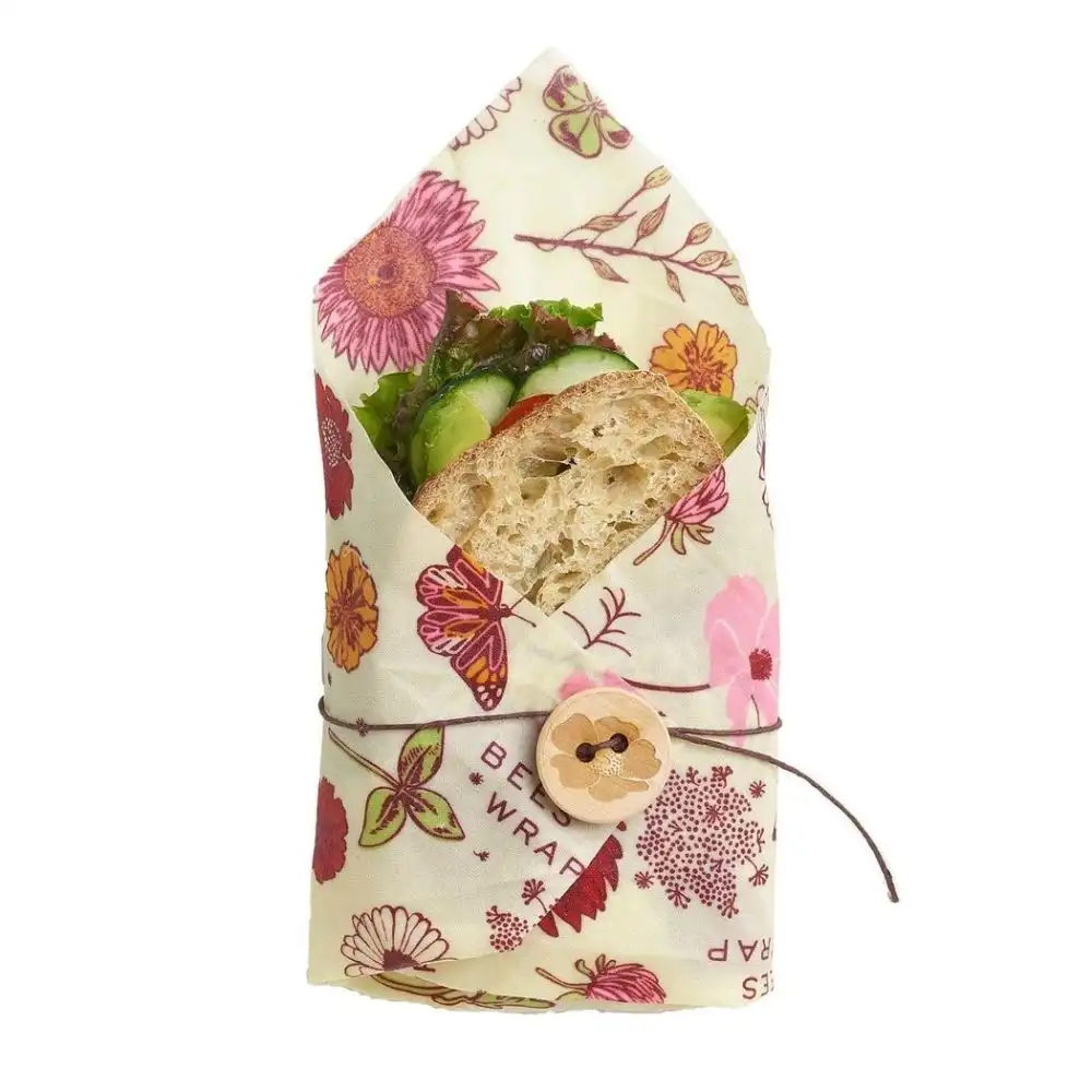 Alternative view of Bee's Wrap Vegan Sandwich Wrap | Meadow Magic