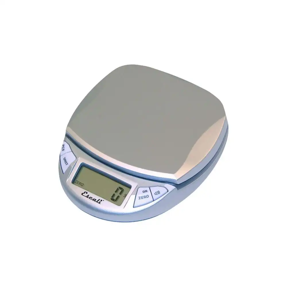 Escali Digital Food Scale | Silver & Gray