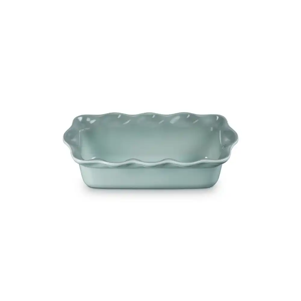 Alternative view of Le Creuset Heritage 9" Fluted Loaf Pan | Sea Salt