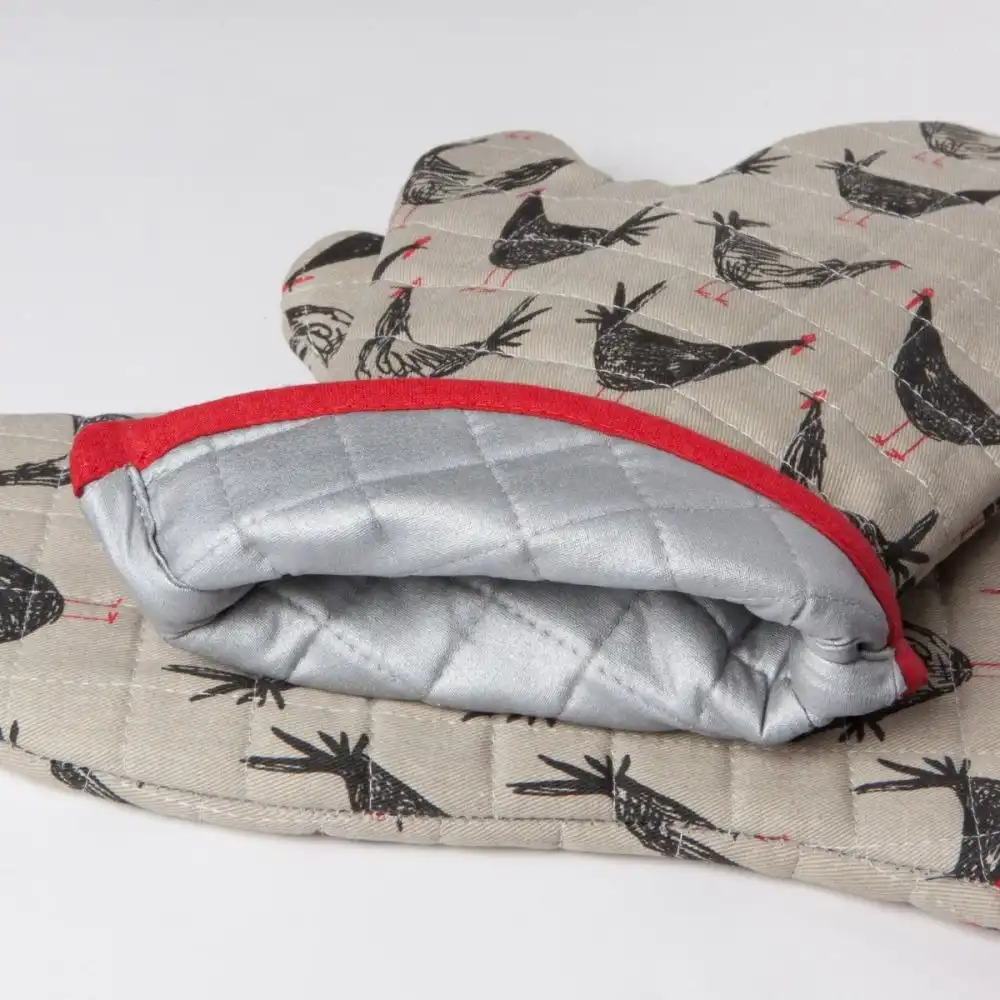 Alternative view of Now Designs by Danica Oven Mitt | Chicken Scratch