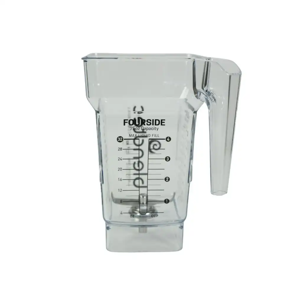 Alternative view of Blendtec Commercial FourSide Blender Jar | 2 Qt. without Lid