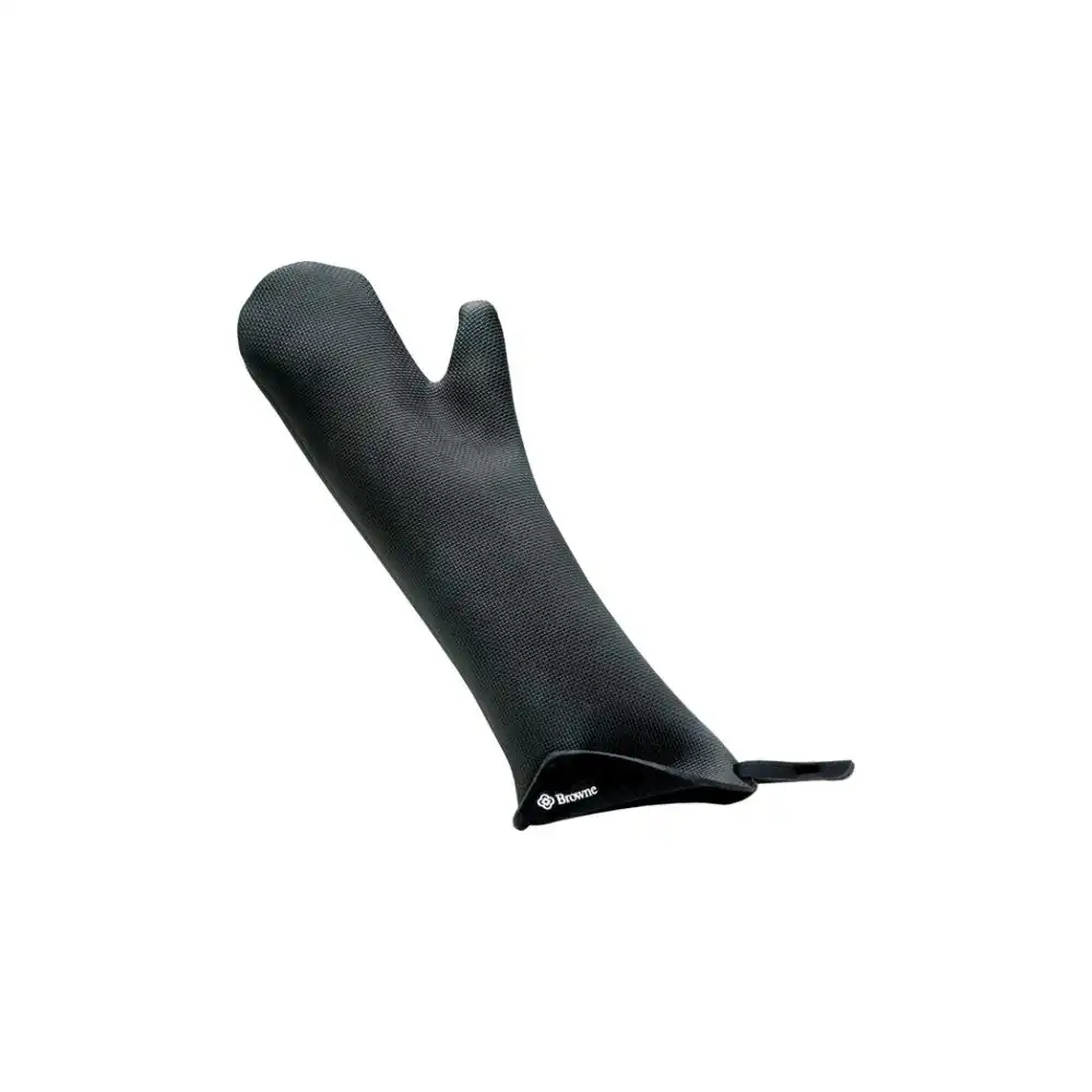 Browne Foodservice 10.75" FLXa-Prene Oven Mitt | Black