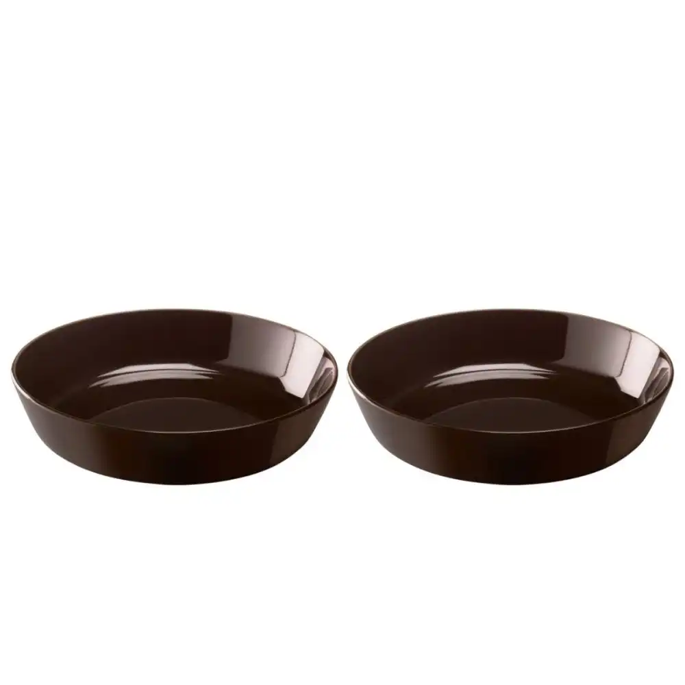 LSA Collective 7.75" Starter/Pasta Bowls (Set of 2) | Mocha