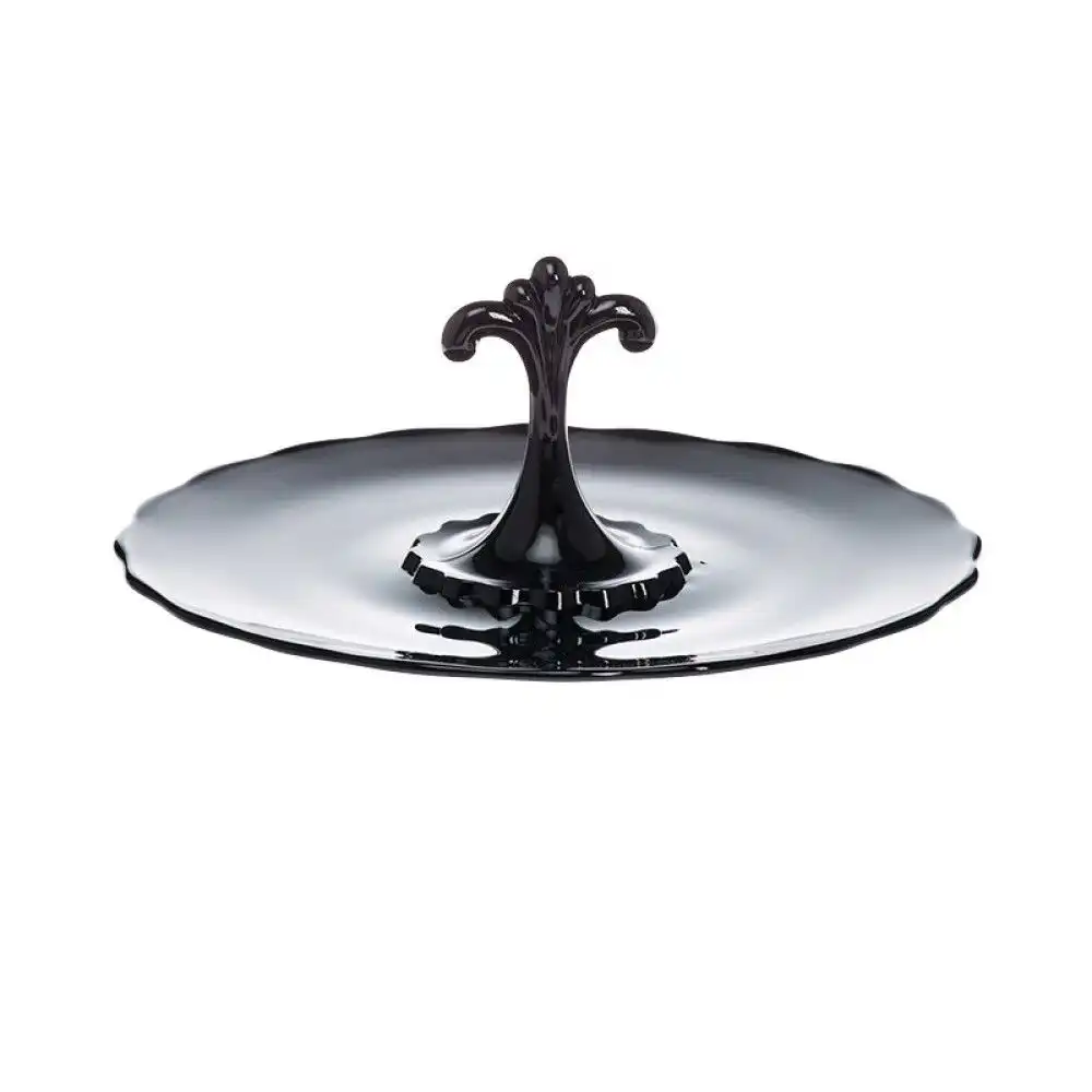 Mosser Glass Anna Tidbit Tray | Black