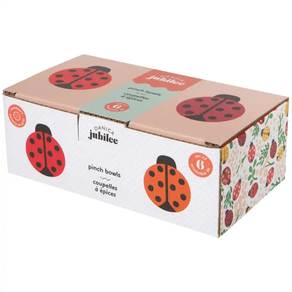 Alternative view of Danica Jubilee Pinch Bowls (Set of 6) | Ladybugs