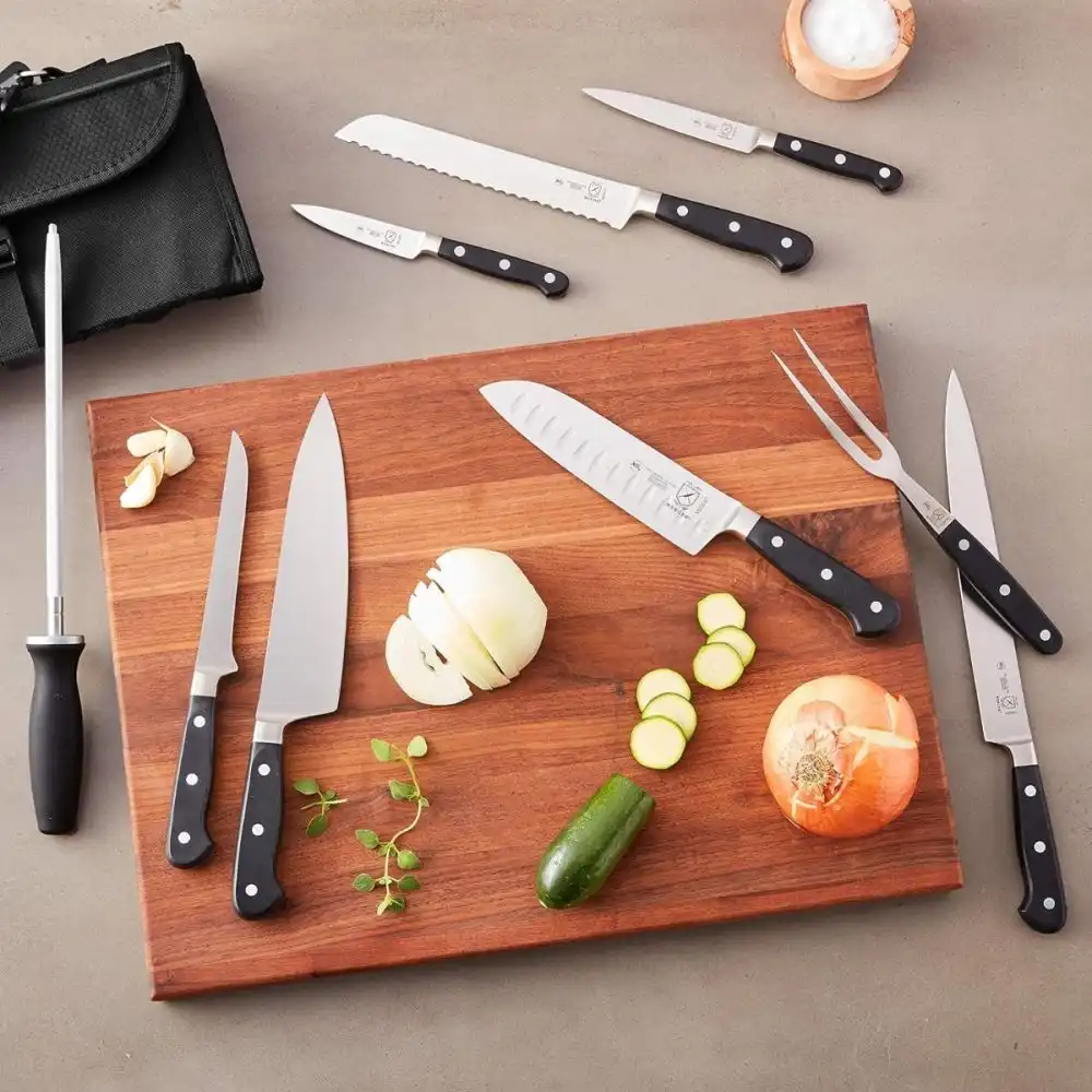 Alternative view of Mercer Cutlery Renaissance 10-Piece Knife Case Set