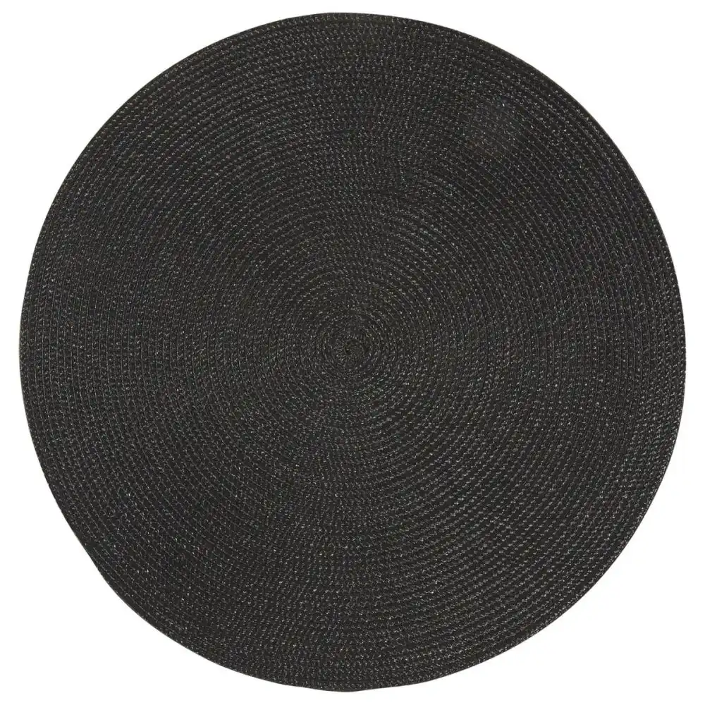Now Designs by Danica 15" Disko Placemat | Black