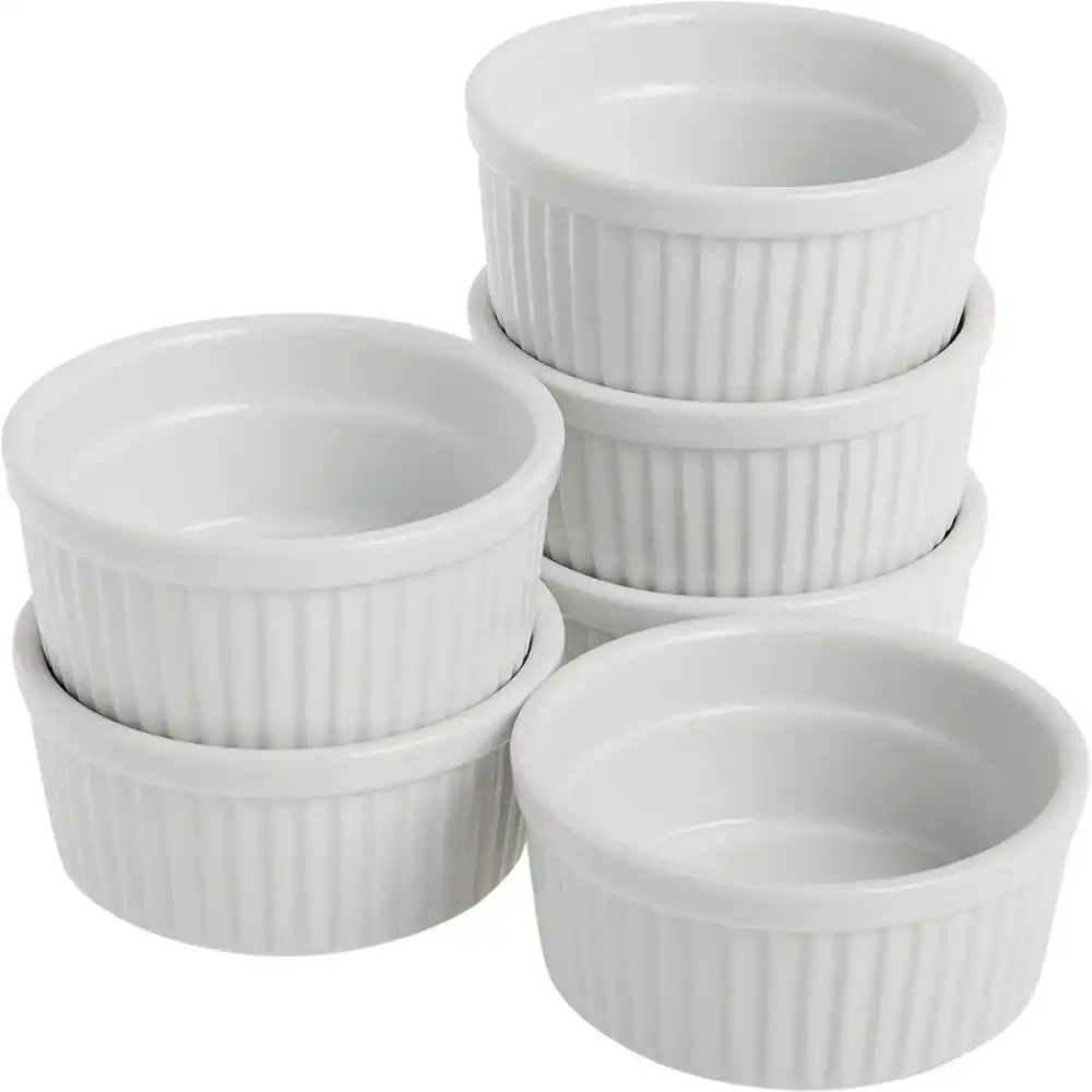 Norpro 4oz Porcelain Ramekins | Set of 6
