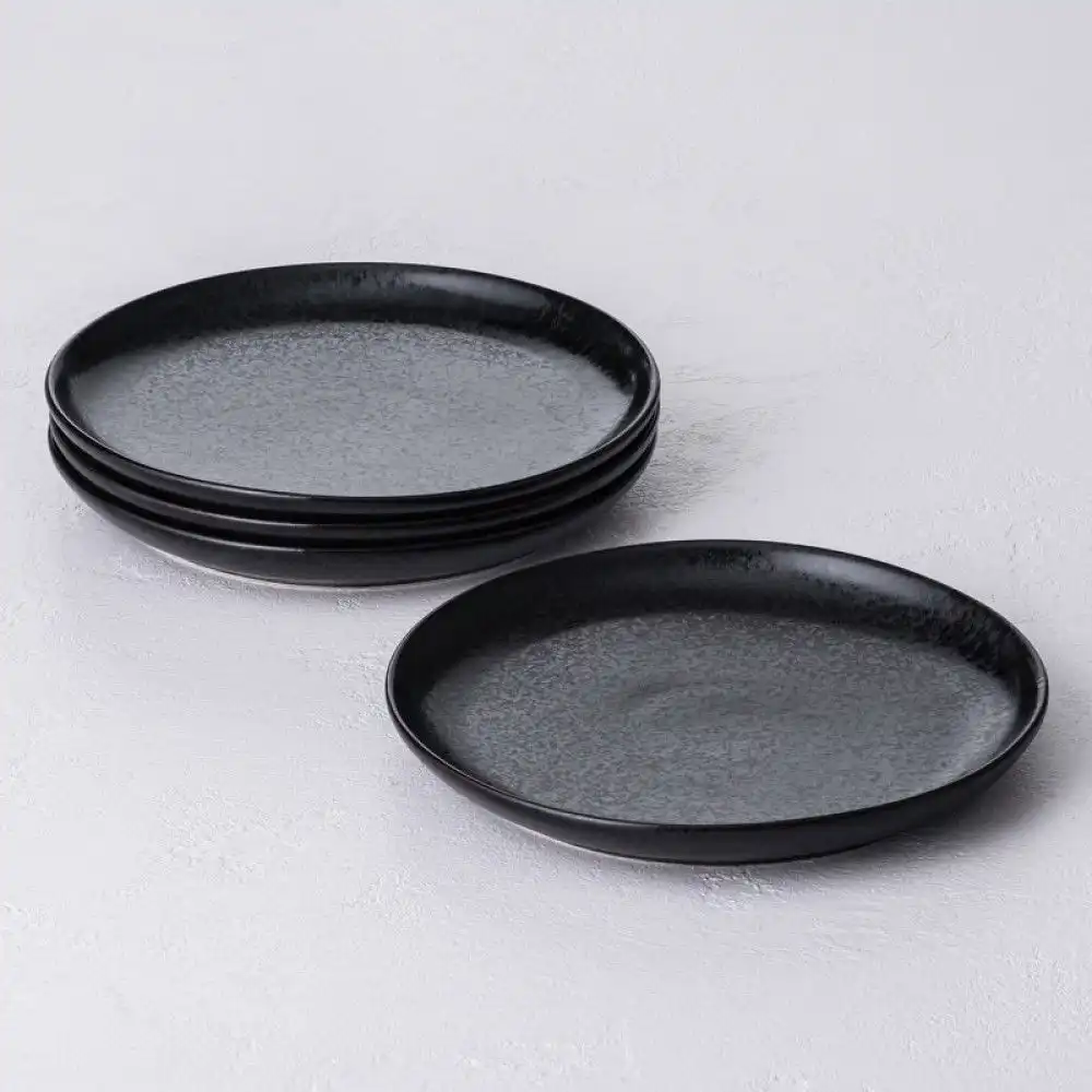 Alternative view of Fortessa Sound 8.25" Coupe Salad Plate | Midnight