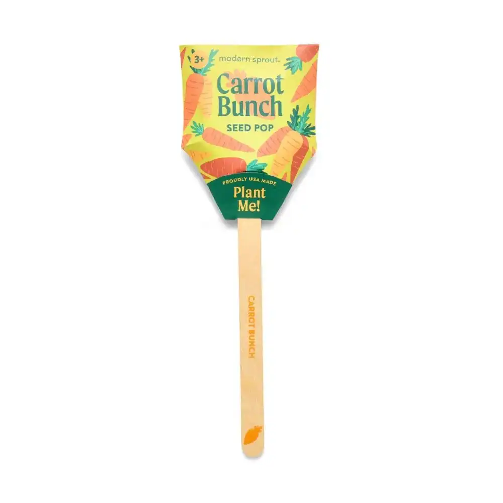 Modern Sprout Seed Pop | Carrot Bunch