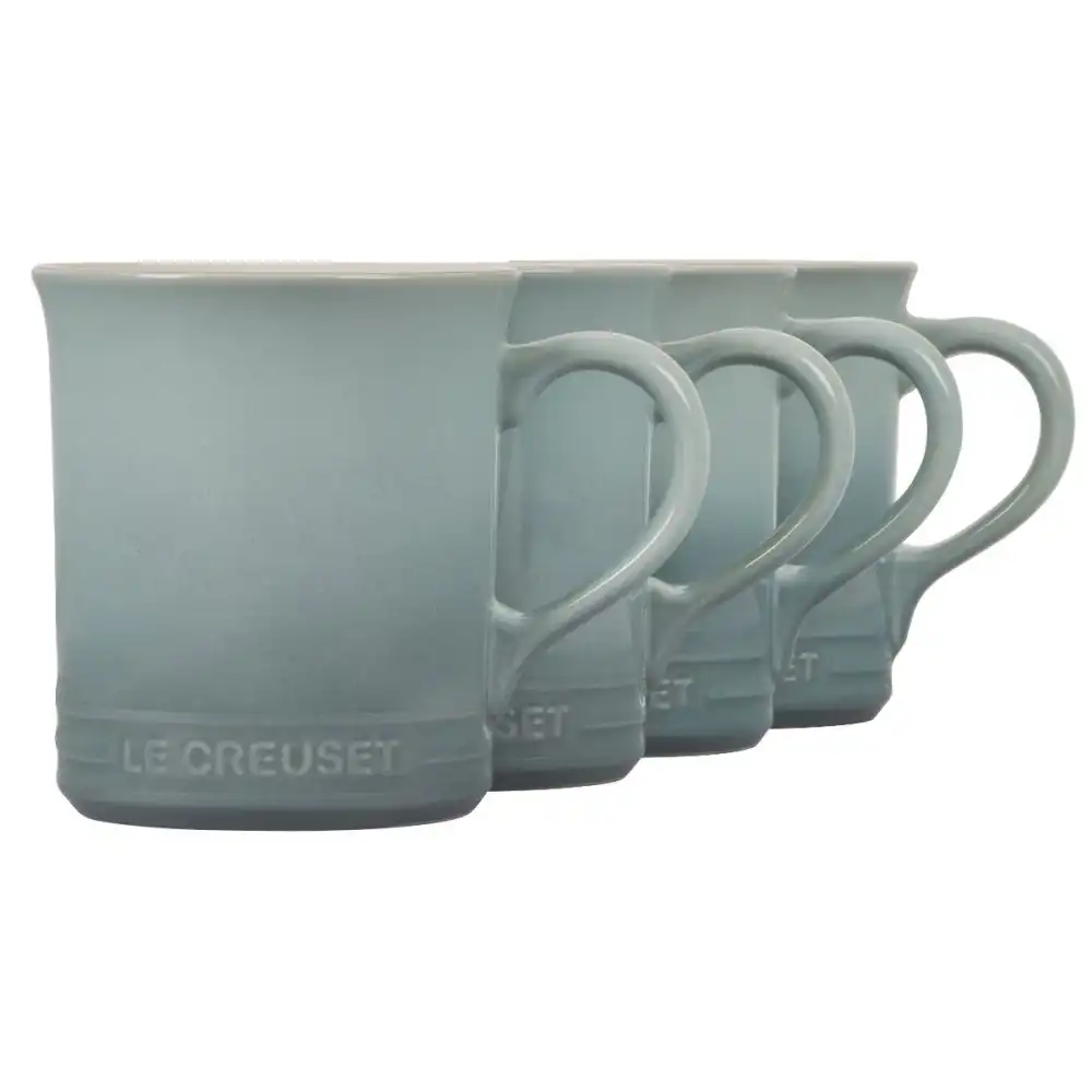Alternative view of Le Creuset Vancouver 14oz Mugs Set of 4 | Sea Salt