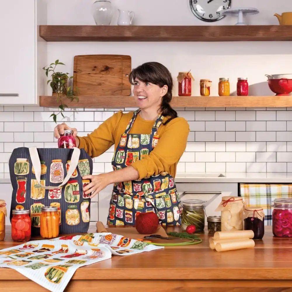 Alternative view of Now Designs by Danica Chef Apron | Pickling