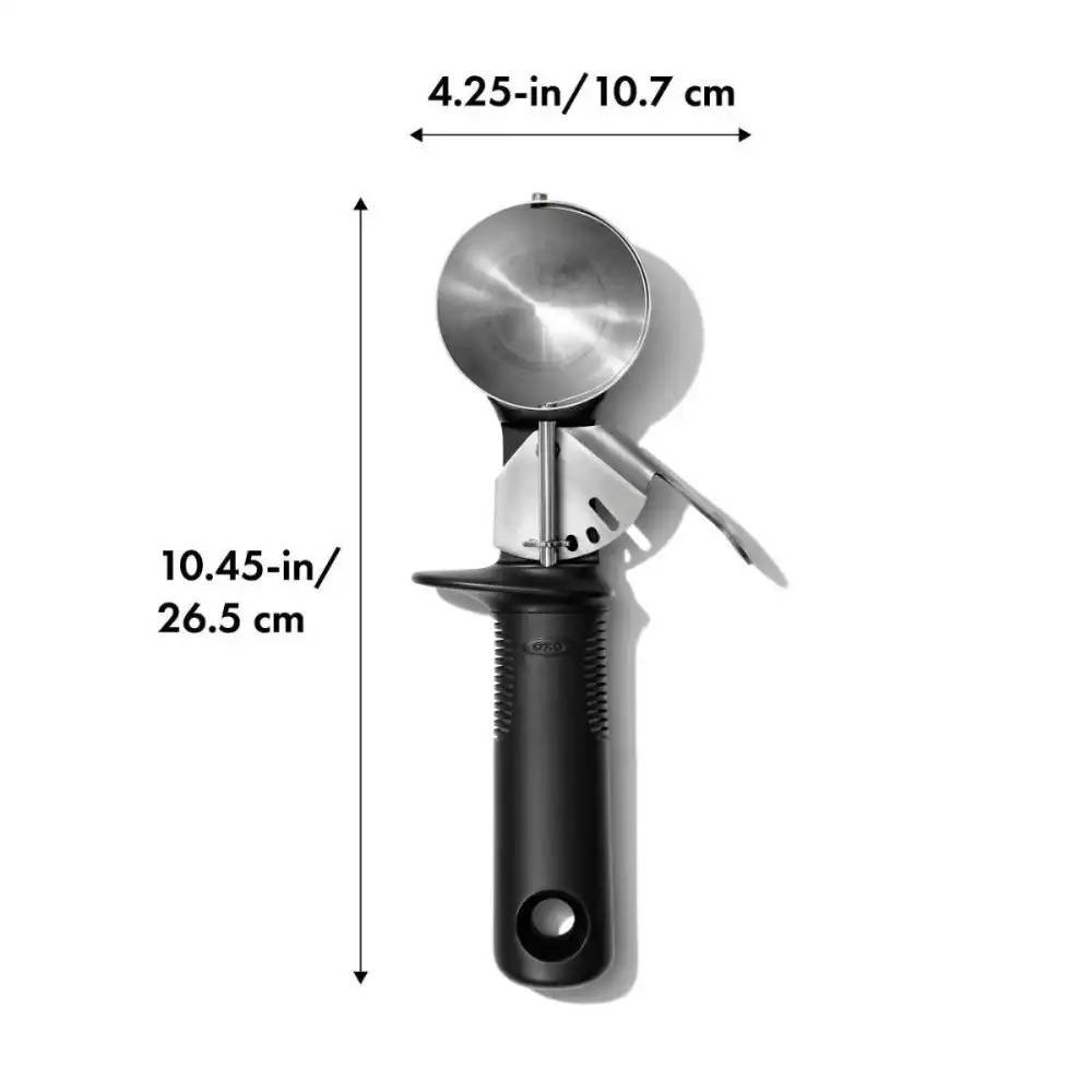 Alternative view of OXO Classic Swipe Trigger Ice Cream Scoop