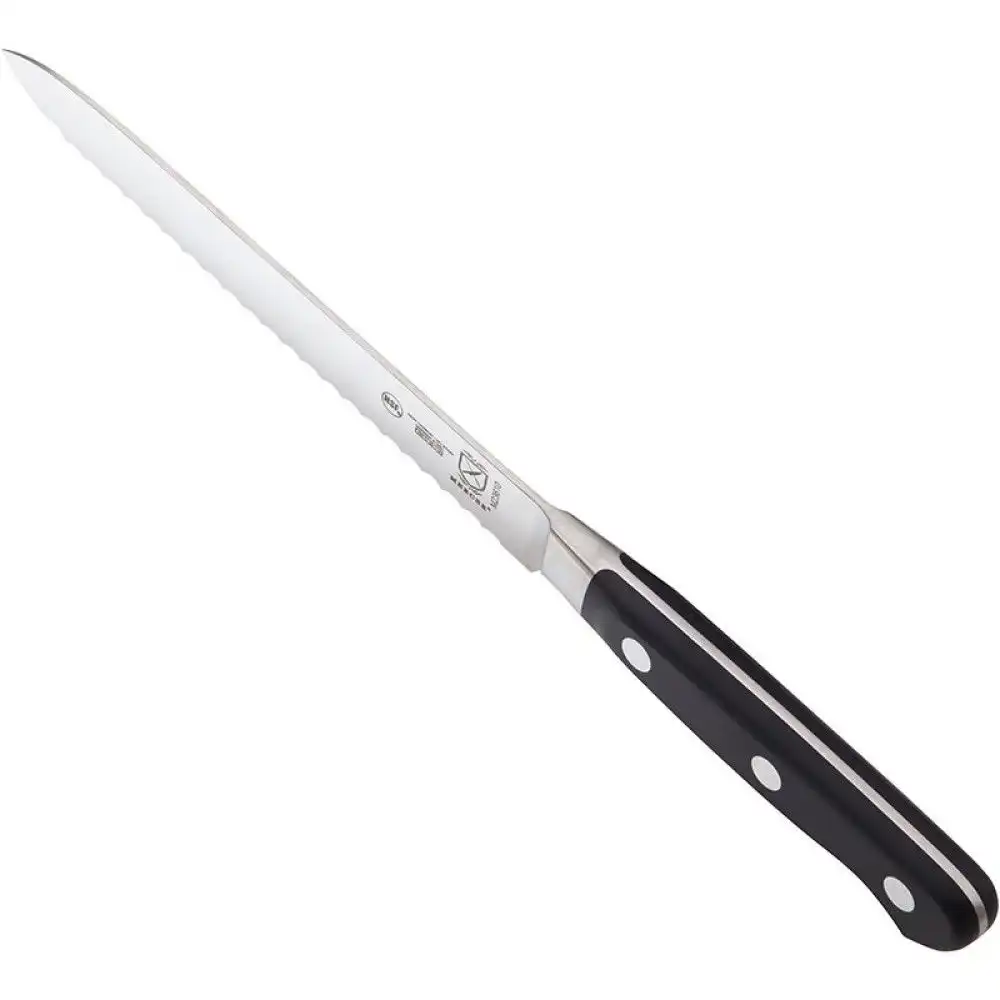 Alternative view of Mercer Renaissance 5" Forged Riveted Tomato Knife
