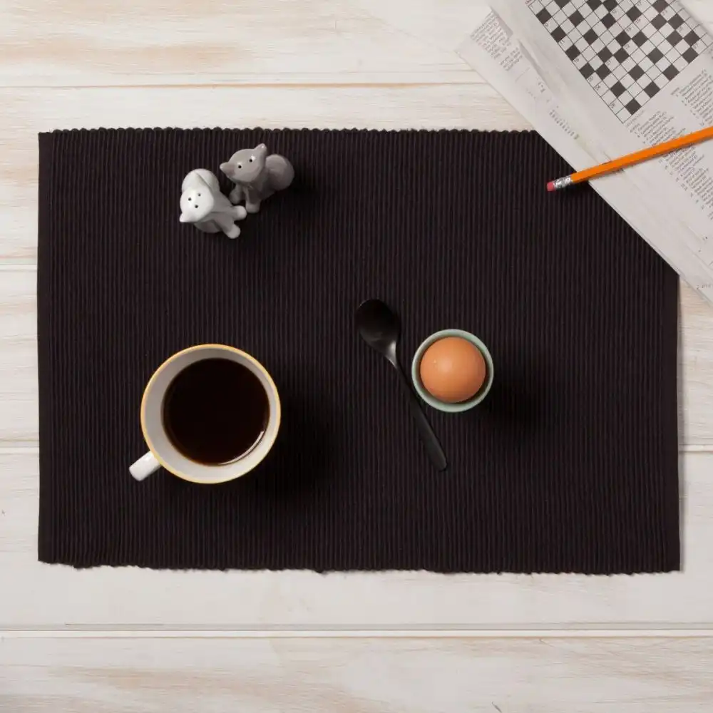 Alternative view of Now Designs by Danica Spectrum Placemat | Black