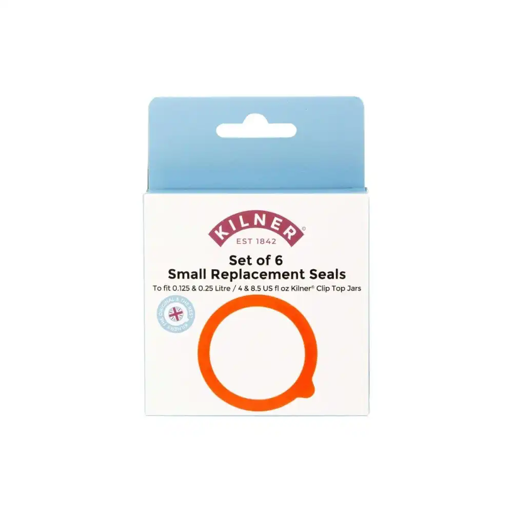 Alternative view of Kilner Rubber Seals for 0.125L & 0.25L Clip Top Jars | 6-pack