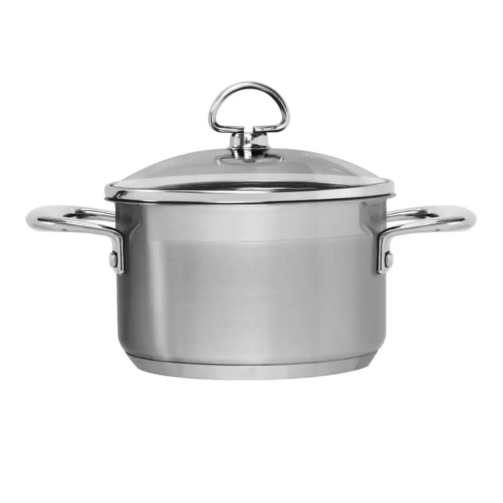 Alternative view of Chantal Induction 21 Steel 2-Quart Soup Pot with Lid
