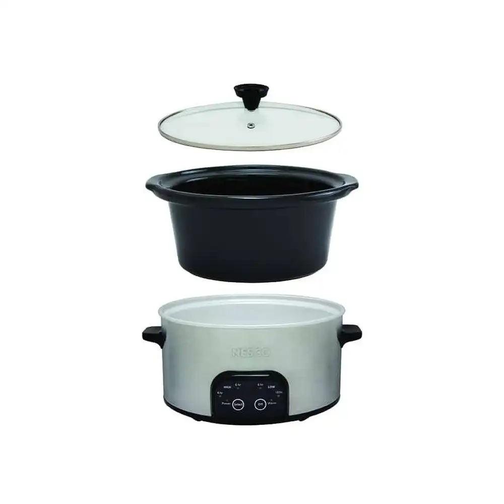 Alternative view of NESCO 6-Quart Digital Slow Cooker | Stainless Steel