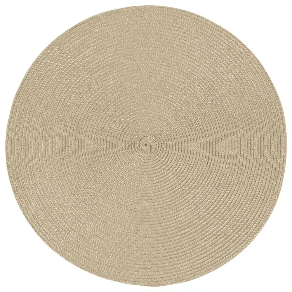 Now Designs by Danica 15" Disko Placemat | Light Taupe