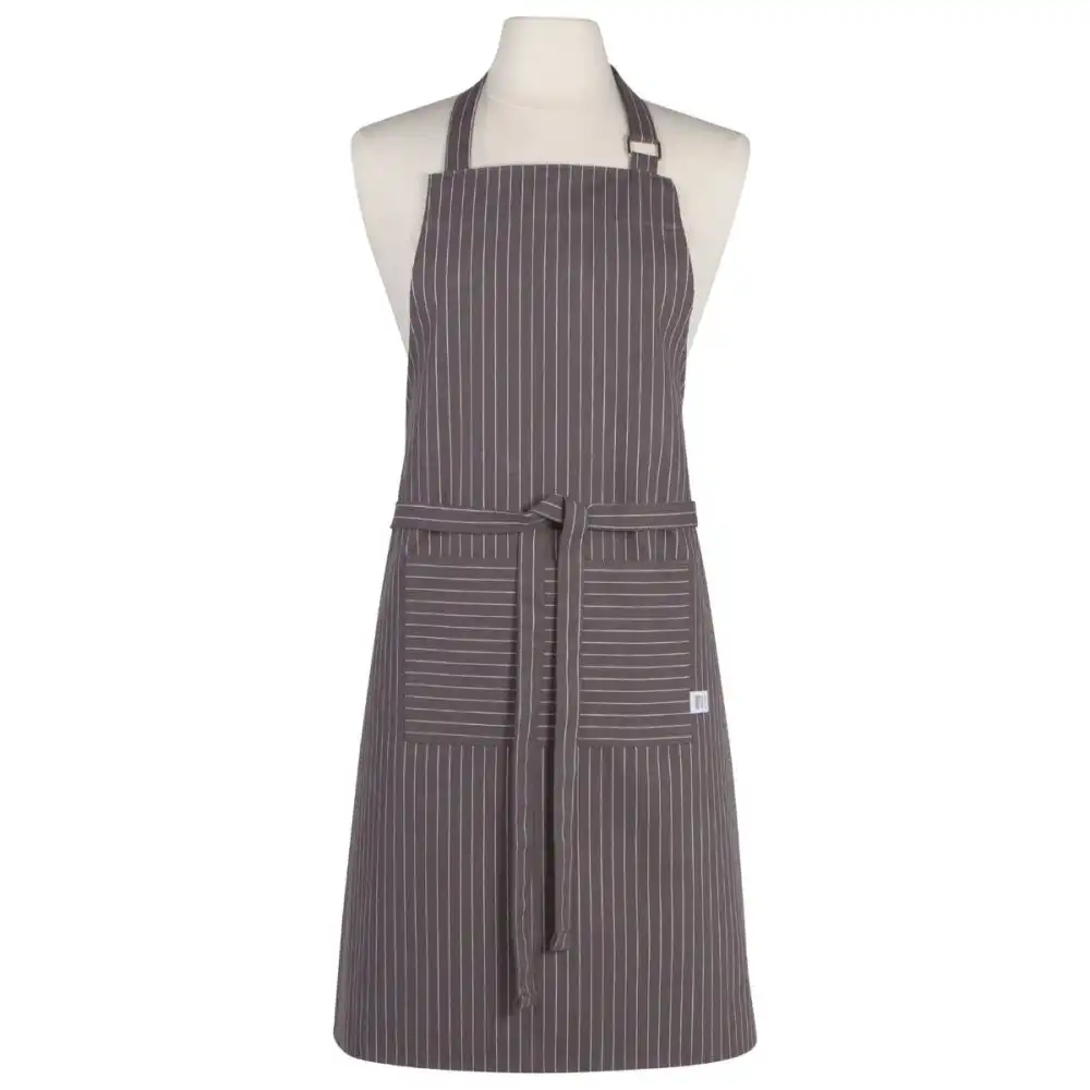 Now Designs by Danica Basic Apron | Granite Pinstripe