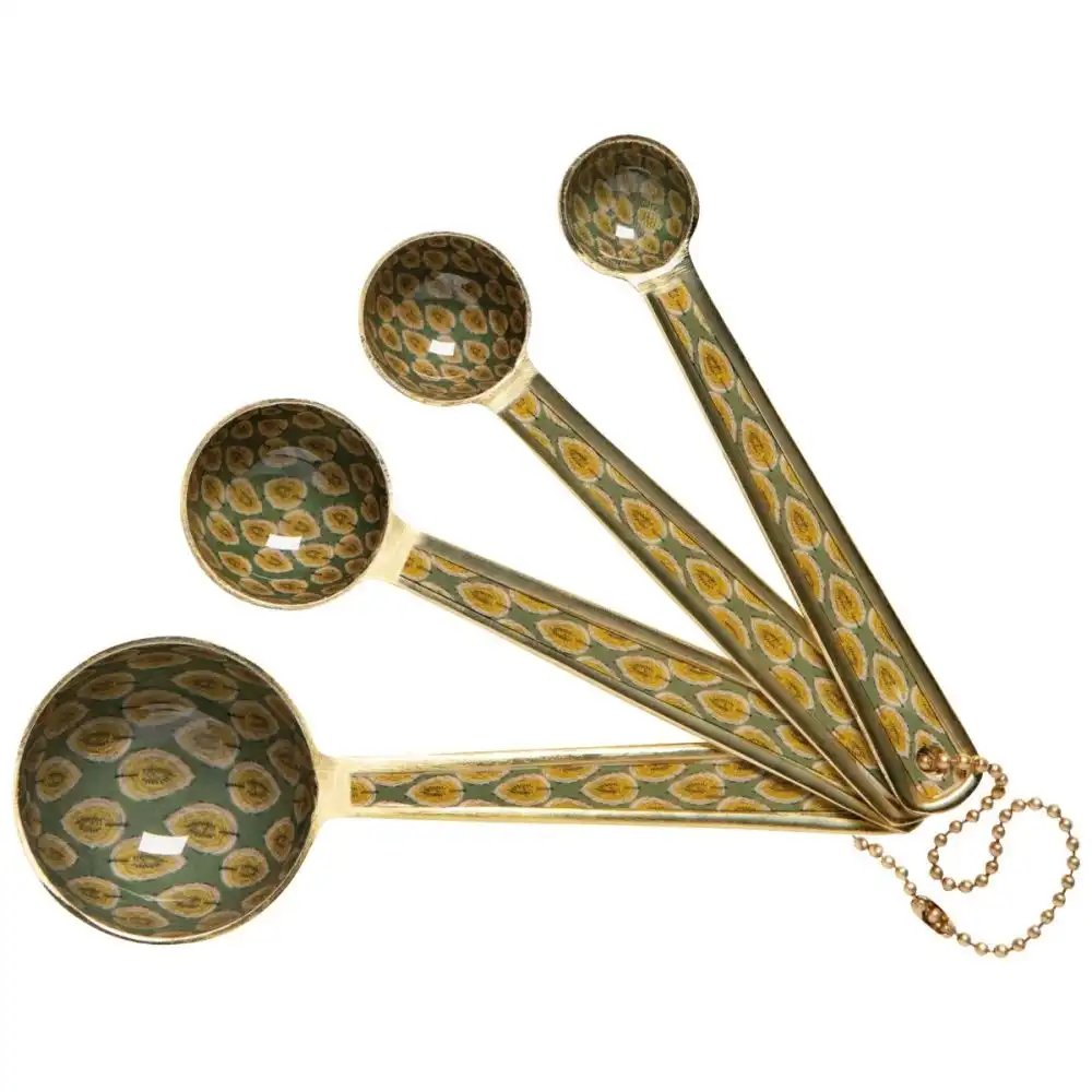 Danica Heirloom Enameled Steel Measuring Spoons (Set of 4) | Brio