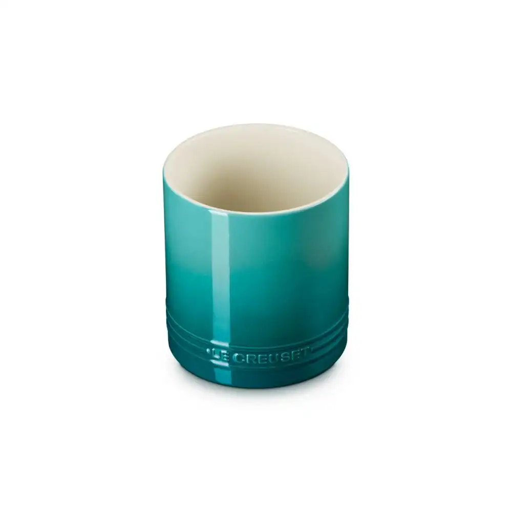 Alternative view of Le Creuset Signature 1 Qt. Utensil Crock | Blue Riviera