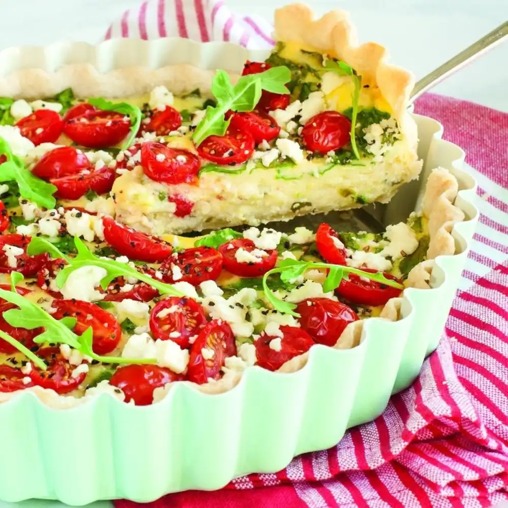 Alternative view of Nordic Ware Quiche and Tart Pan