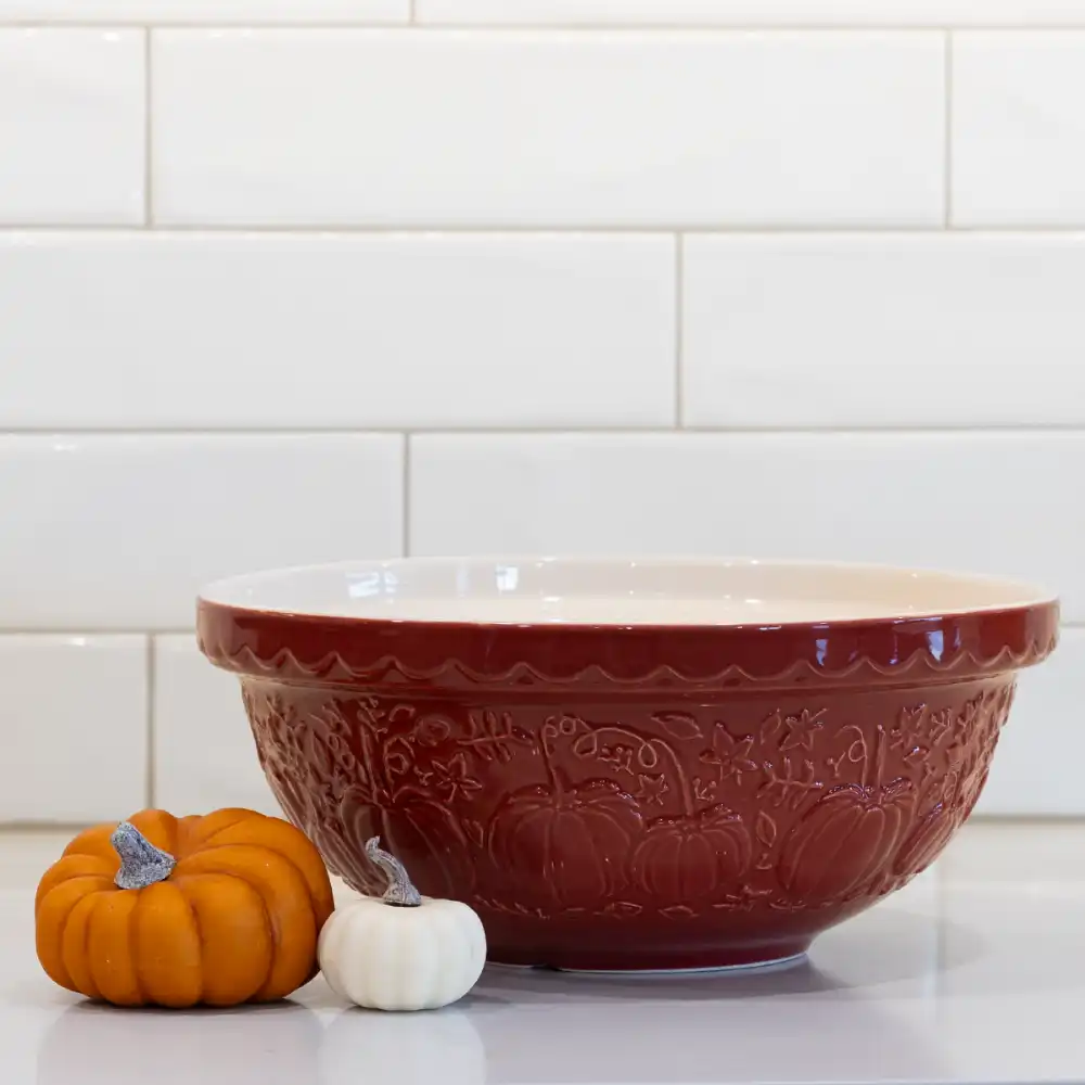 Alternative view of Mason Cash In The Pumpkin Patch S18 (2.85 Qt) Mixing Bowl | Cranberry