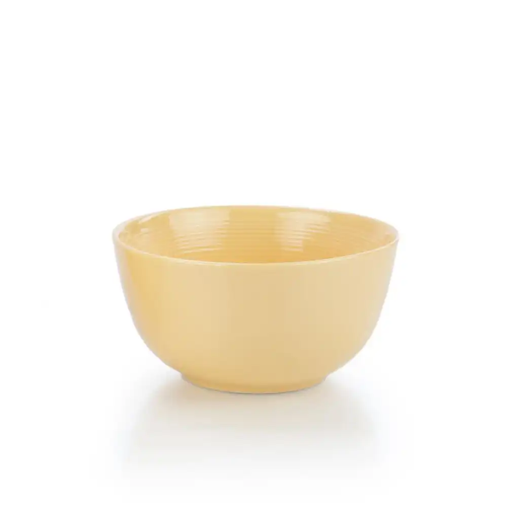 Alternative view of Everything Kitchens Colorful Glazed 6" 26oz Bowls (Set of 4) | Butter Yellow