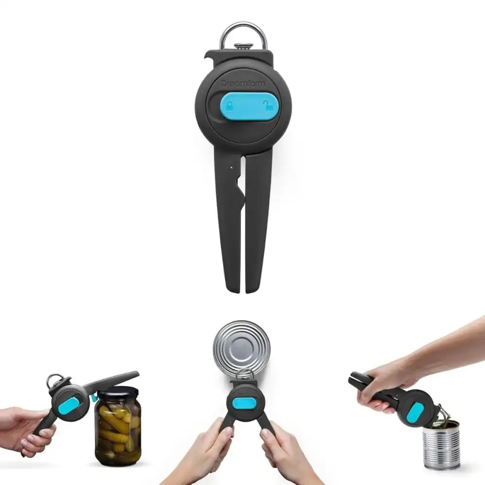 Alternative view of Dreamfarm Dopener Can & Jar Opener | Black