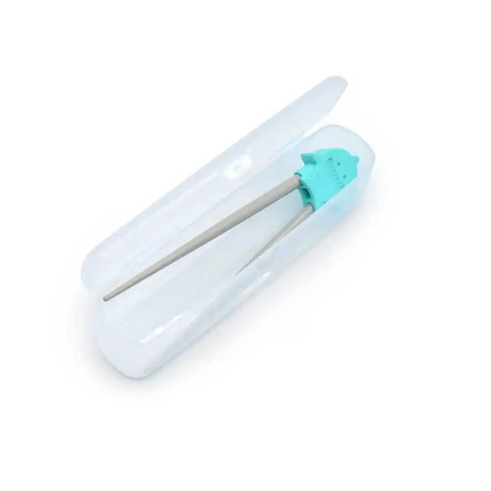 Alternative view of Melii Learning Chopsticks with Case | Shark