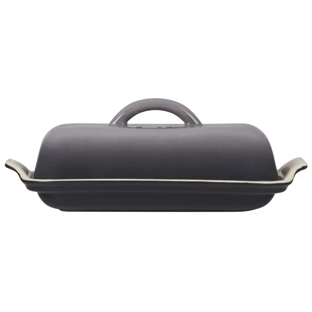 Alternative view of Le Creuset Heritage Butter Dish | Oyster Grey