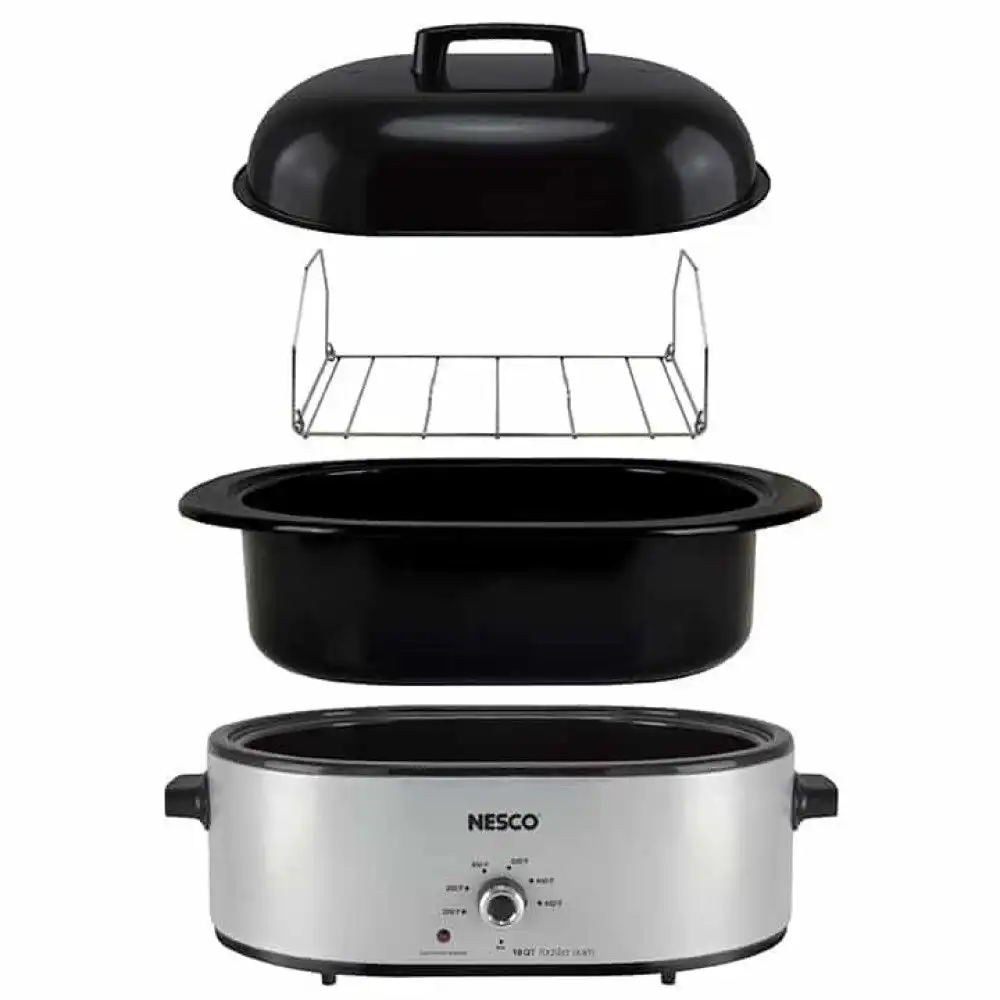 Alternative view of NESCO 18-Quart Roaster | Silver