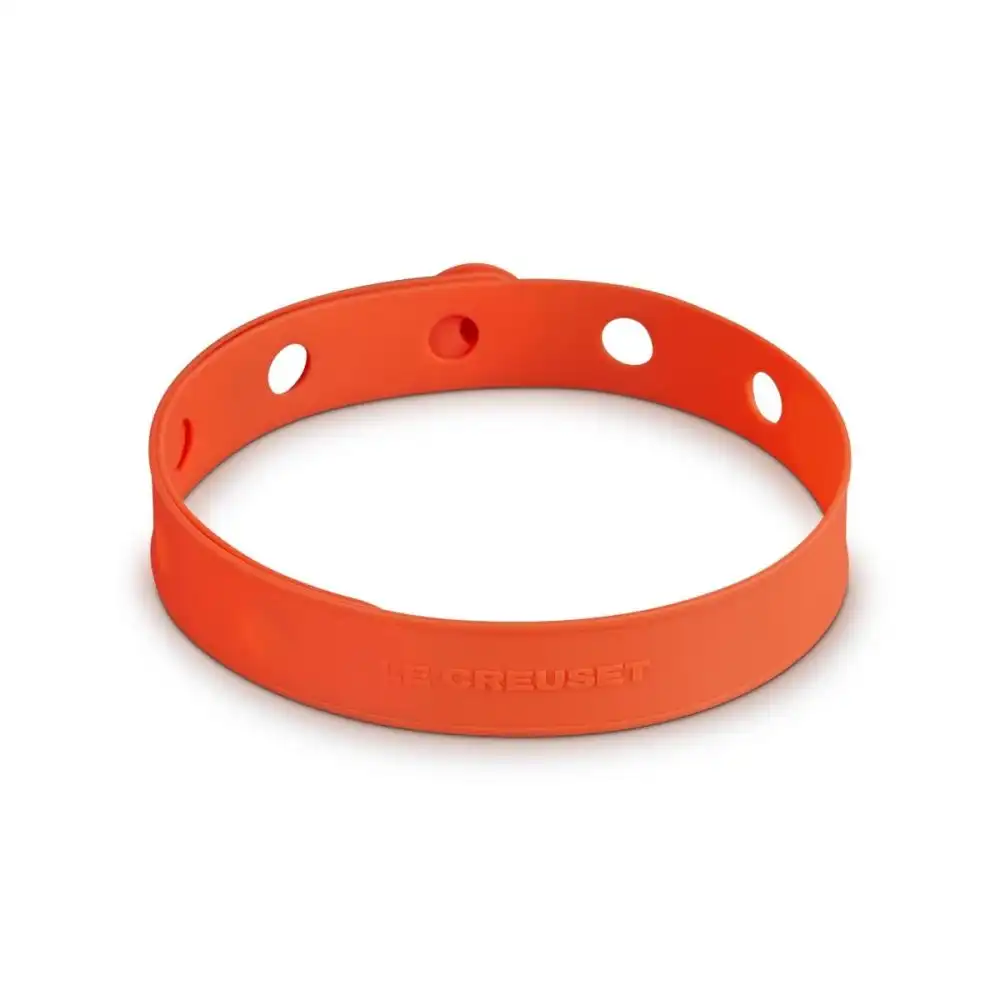 Alternative view of Le Creuset Silicone Round Dutch Oven Travel Latch | Flame