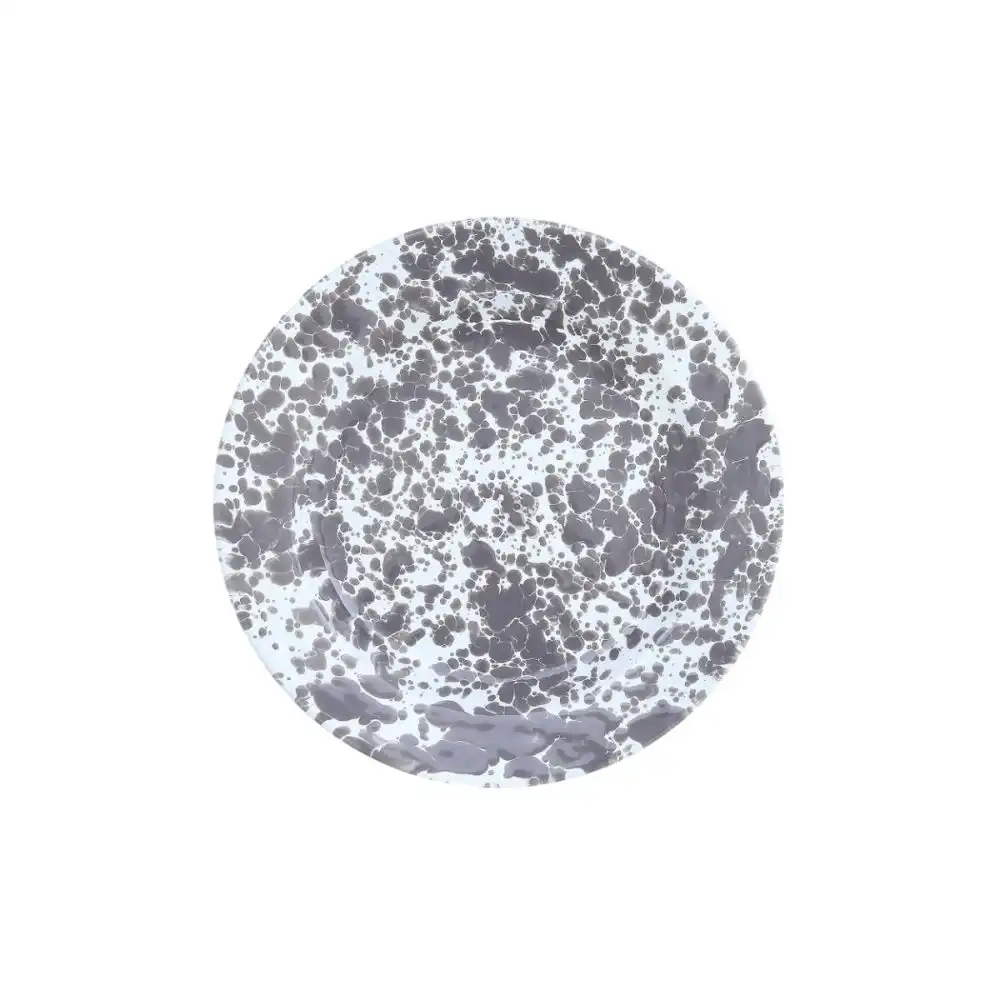 Crow Canyon 10.25" Dinner Plate | Grey Splatter