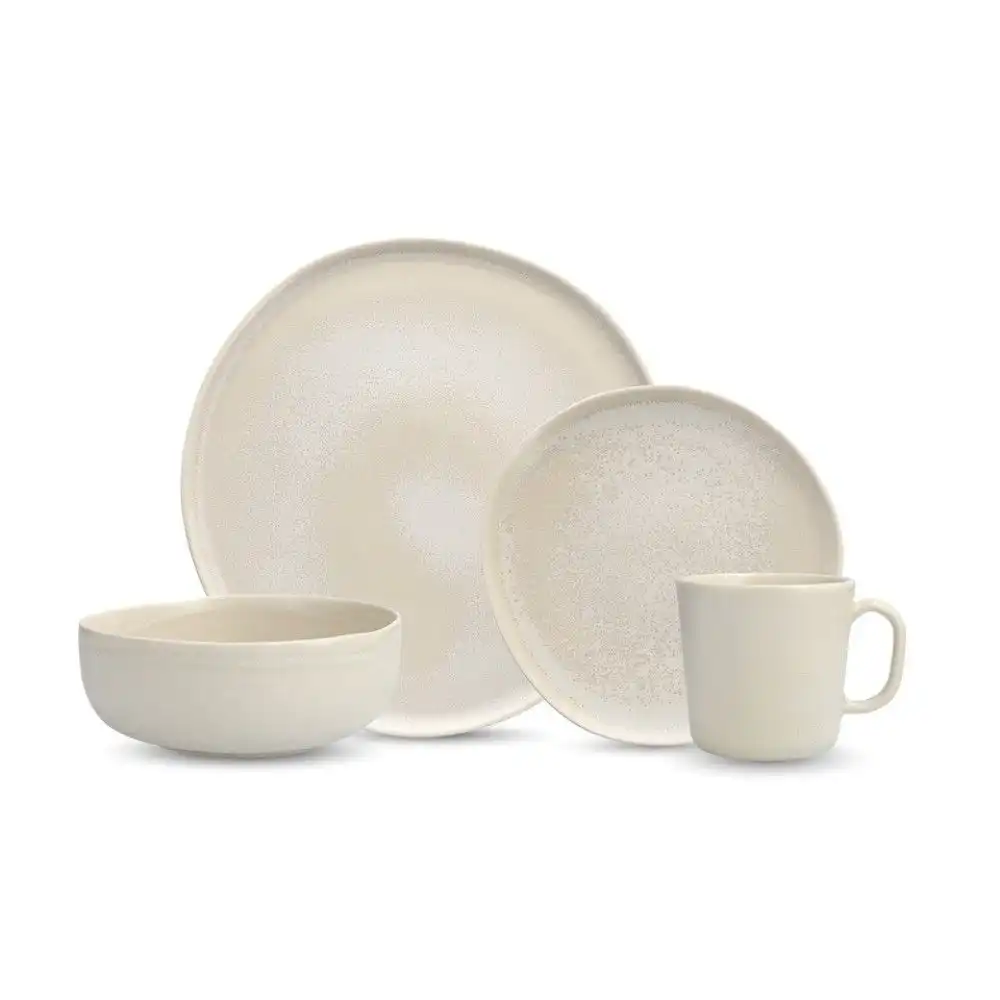 Fortessa Cloud Terre Collection No. 3 16-Piece Dinnerware Set | Sand