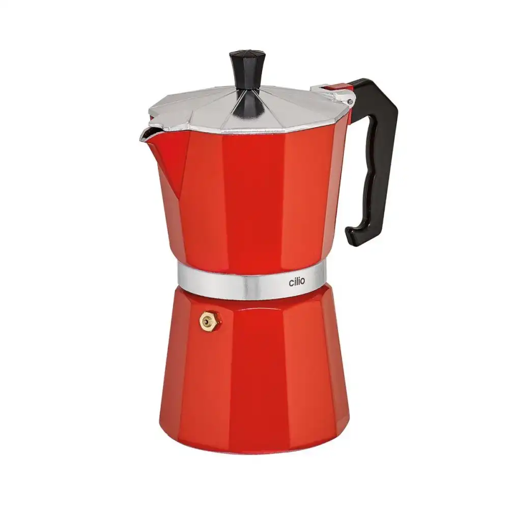 Frieling Classico Espresso Maker | Red