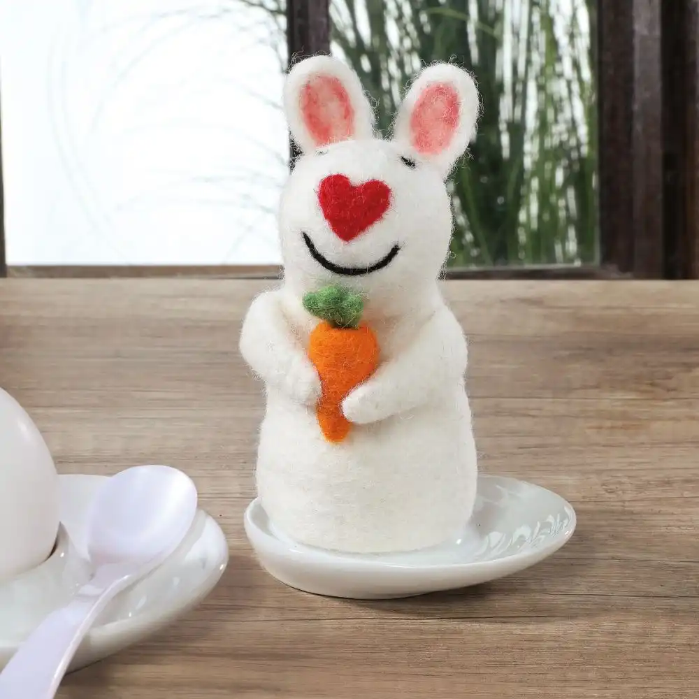 Alternative view of Frieling Lana Egg Warmer | Rabbit