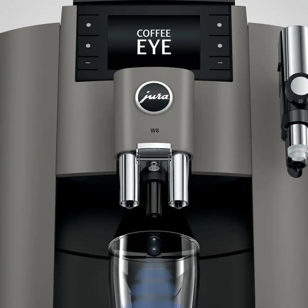 Alternative view of Jura W8 Automatic Coffee Machine | Dark Inox