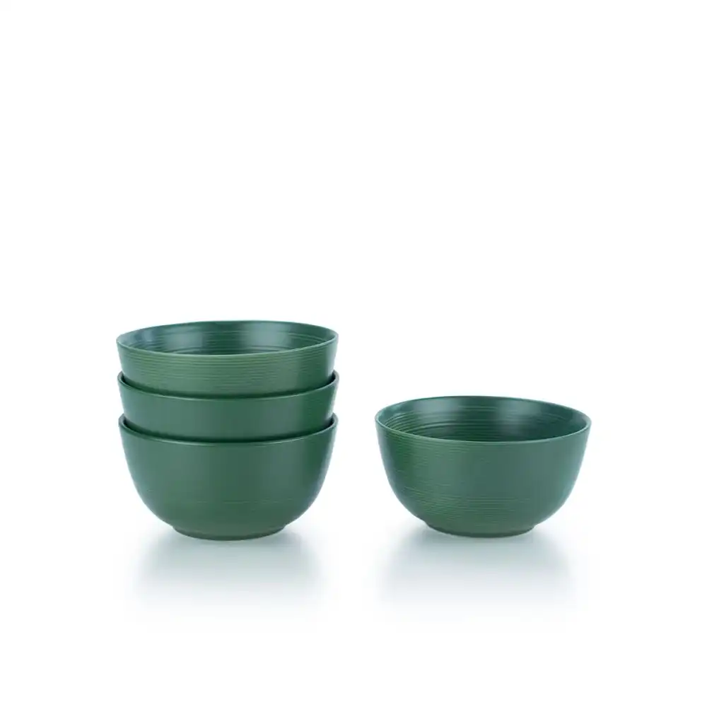 Everything Kitchens Deep Matte 6" 26oz Bowls (Set of 4) | Green