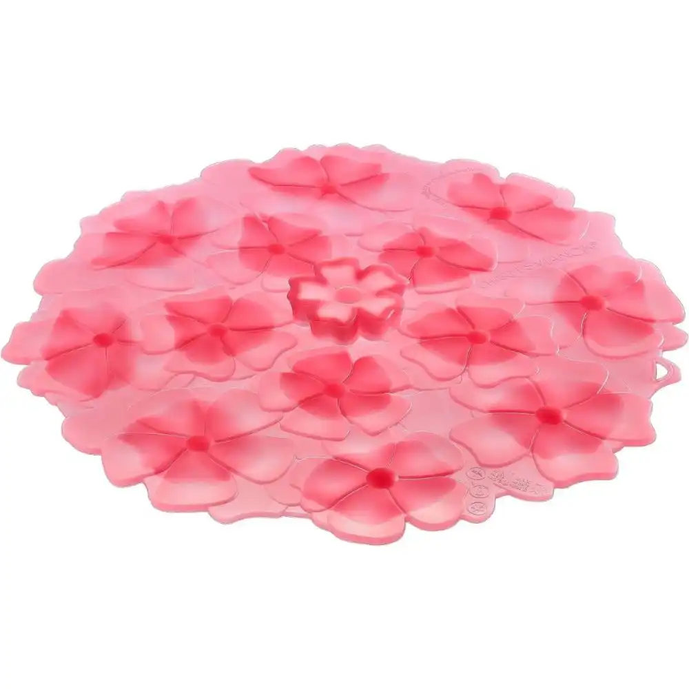 Alternative view of Charles Viancin Geranium Silicone Lid | 11"