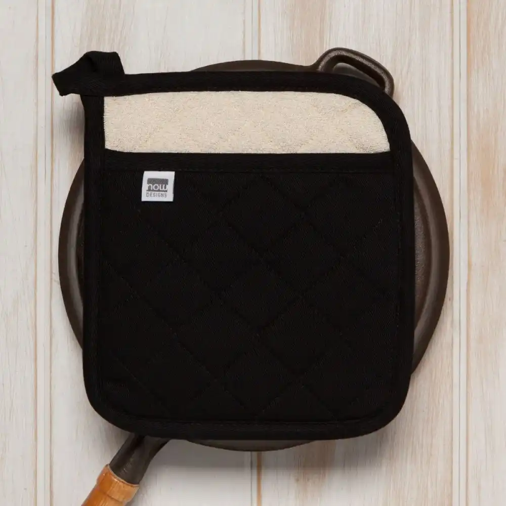 Alternative view of Now Designs by Danica Superior Potholder | Black