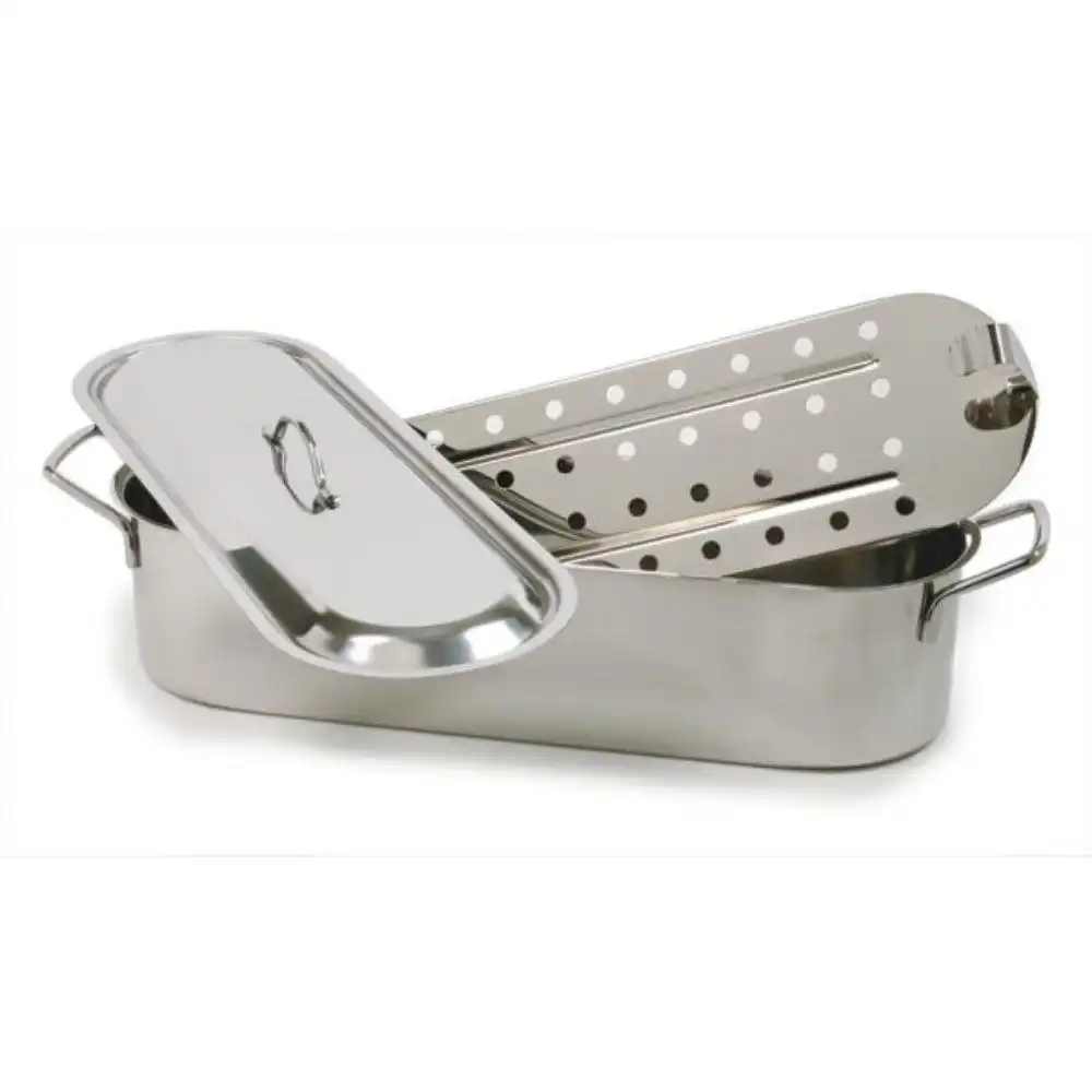 Norpro 18 inch Stainless Steel Fish Poacher