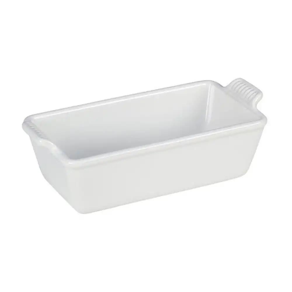 Le Creuset Heritage Loaf Pan | White